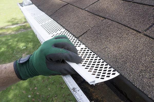 gutter guards are available for various types of gutters, including traditional k-style and half-round gutters